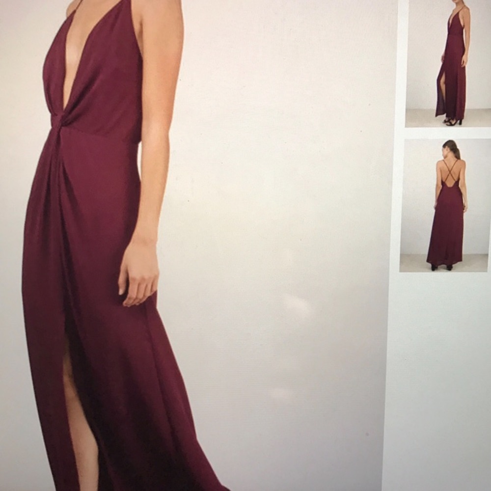 Wine Maxi Dress